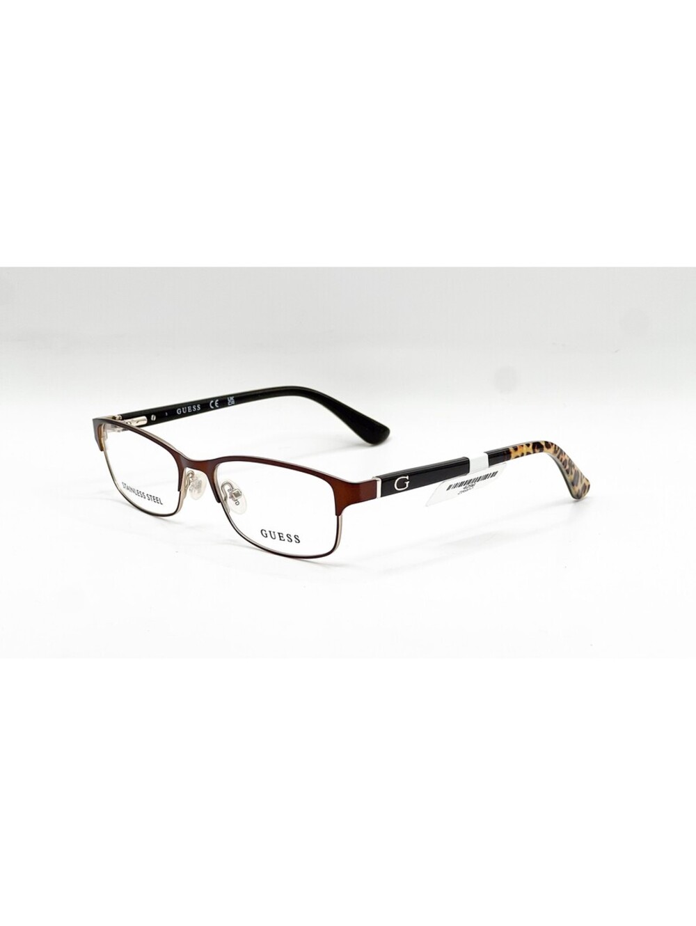 Guess Gu2614 049 Matte Dark Brown Authentic Eyeglasses 52-17-135